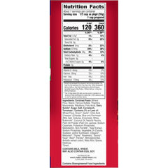 Hamburger Helper Cheesy Italian Shells box packaging on the kitchen counter, ready meals.