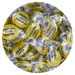 The Hampton Arcor sugar-free lemon drops bulk bag ready for on-the-go snacking.