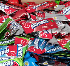 Airheads Minis white mystery offers a playful bite for celebrations.