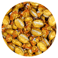 The Hampton Ginger Candy bulk bag featuring real ginger and portable, on-the-go relief.