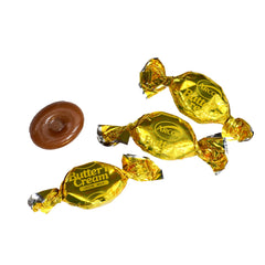 Butter 'n' Cream Toffee in shiny gold wrappers perfect for gifting and display.
