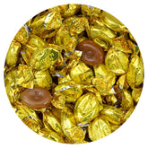 The Hampton Candy Company Butter 'n' Cream Toffee pieces are individually wrapped for on-the-go snacking.