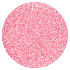 The Hampton Candy Company pink sanding sugar on ice cream makes frozen treats extra fun.