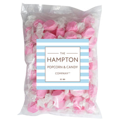 The Hampton Candy Company pink strawberry taffy, great for party favors.