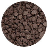 Hampton Distribution dark chocolate chips 1lb bulk bag ideal for baking.
