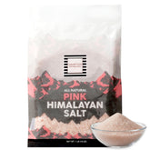 Hampton Distribution Himalayan pink salt 1lb bag for versatile seasoning