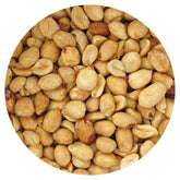Hampton Distribution roasted unsalted peanuts in a 2lb bulk bag for snacking