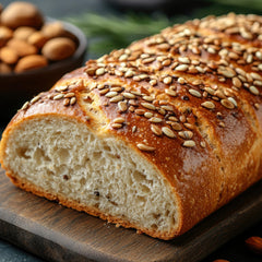 Hampton Distribution roasted seeds serve as a baking ingredient for breads.