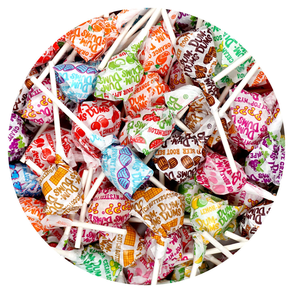 The Hampton Dum Dums Original Mix bag ready for sharing at parties.