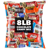 The Hampton Popcorn chocolate variety pack bulk bag ready for party sharing.