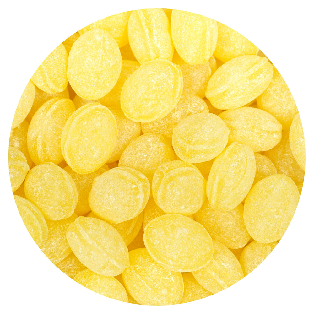 The Hampton Popcorn Company Claeys Sanded Lemon Drops bulk bag for value-size purchase