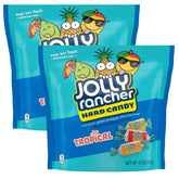 The Hampton Popcorn Company Jolly Ranchers Tropical Bag front view for on-the-go snacking
