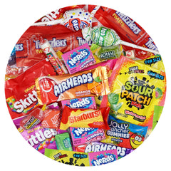 The Hampton Popcorn Company Ultimate Candy Variety Pack packaging ready for celebrations.
