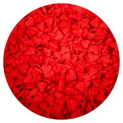 The Hampton Red Hearts Sprinkles for ice cream brighten frozen treats with whimsy.
