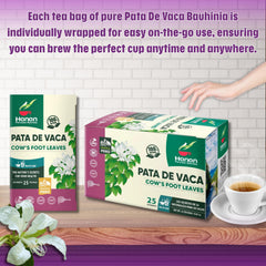 Hanan Bauhinia forficata leaves from Peru form the core of this blend.