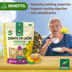 Hanan Dandelion Root Tea dried roots preserve natural scent for brew