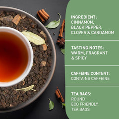 HANDPICK vacuum-sealed tea bags locking in garden-fresh flavor.