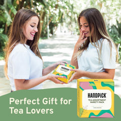 HANDPICK chamomile tea bags offering calming aroma for winding down.