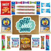 Hangry Kit wellness gift box front view with ready-to-gift packaging.