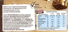 Hanuta Riegel bar break close-up showing easy serving