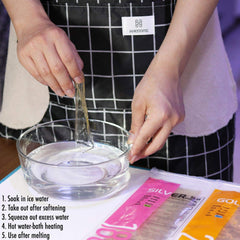 HAODONG Gold Gelatin Sheets dissolve easily, preserving dessert flavors
