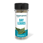 Happy Belly bay leaves bottle with whole leaves ready to season soups.