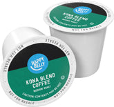 Happy Belly Kona Blend pods packaging variation for flexible storage.