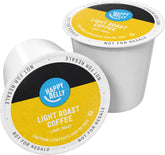 Happy Belly light roast pods packaging for easy single-serve brewing