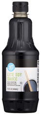 Happy Belly Low Sodium Soy Sauce bottle for everyday cooking