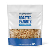 Happy Belly roasted salted peanuts in a 44 oz bag for convenient snacking