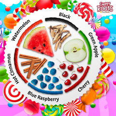 Happy Bites Sweet Roots Watermelon Licorice Twists shown as a gift-friendly option.