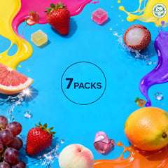 Happy Global Kozed Peelable Gummy individually wrapped convenience for travel.