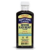 Happy Home imitation black walnut flavoring bottle front for versatile baking