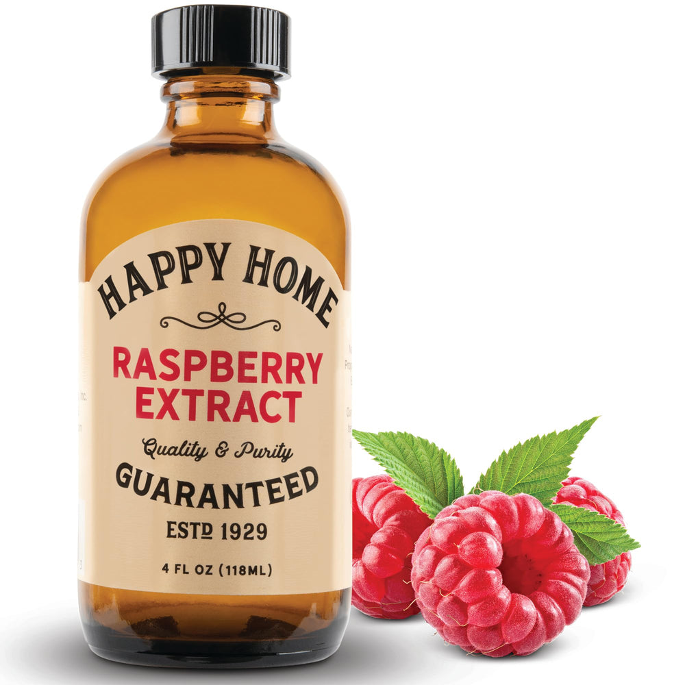 Happy Home Raspberry Flavor bottle for rich baking applications