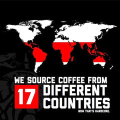 Hardcore Coffee single batch roast illustrates dedication to peak flavor.
