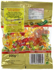 Haribo Goldbaren lemon flavor gummies, tangy and refreshing.