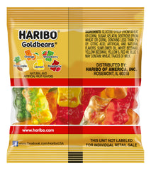Haribo Goldbears white pineapple flavor with tropical tang.