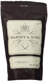 Harney & Sons Chamomile Tea bags showcase premium flavor.