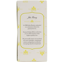Harney & Sons Tropical Green tea steeped 1–3 minutes for bright flavor