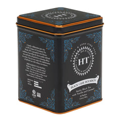 Harney & Sons Black Cask Bourbon Tea tin with 20 sachets for easy brewing.