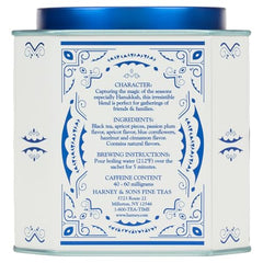 Harney & Sons Celebration sachet steeping in hot water for a rich aroma