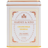 Harney & Sons Chamomile classic tin with 20 sachets for a soothing cup.