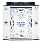 Harney & Sons Cookies & Cream tea tin promotes indulgent, comforting moments
