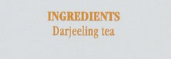 Harney & Sons Darjeeling tin packaging highlights heritage and sustainability.