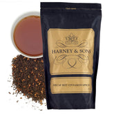 harney and sons decaffeinated hot cinnamon spice tea pack, bold aroma ideal for evening relaxation.