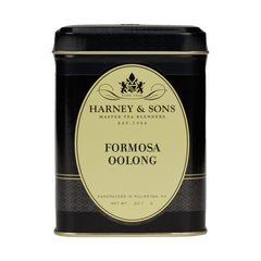 Harney & Sons Formosa Oolong cup serve, perfect for a comforting afternoon ritual.