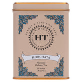 Harney & Sons Horchata tea sachets tin ready for brewing and storage