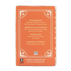 Harney & Sons Hot Cinnamon Spice box, 40-teabag bundle, convenient for travel.