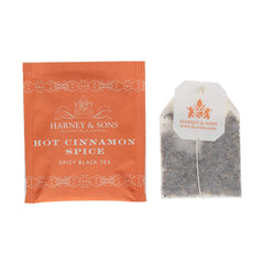 Harney & Sons Hot Cinnamon Spice orange peel visible in the blend for citrus brightness