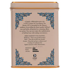 HT Line packaging highlighting unique blends and full-leaf quality